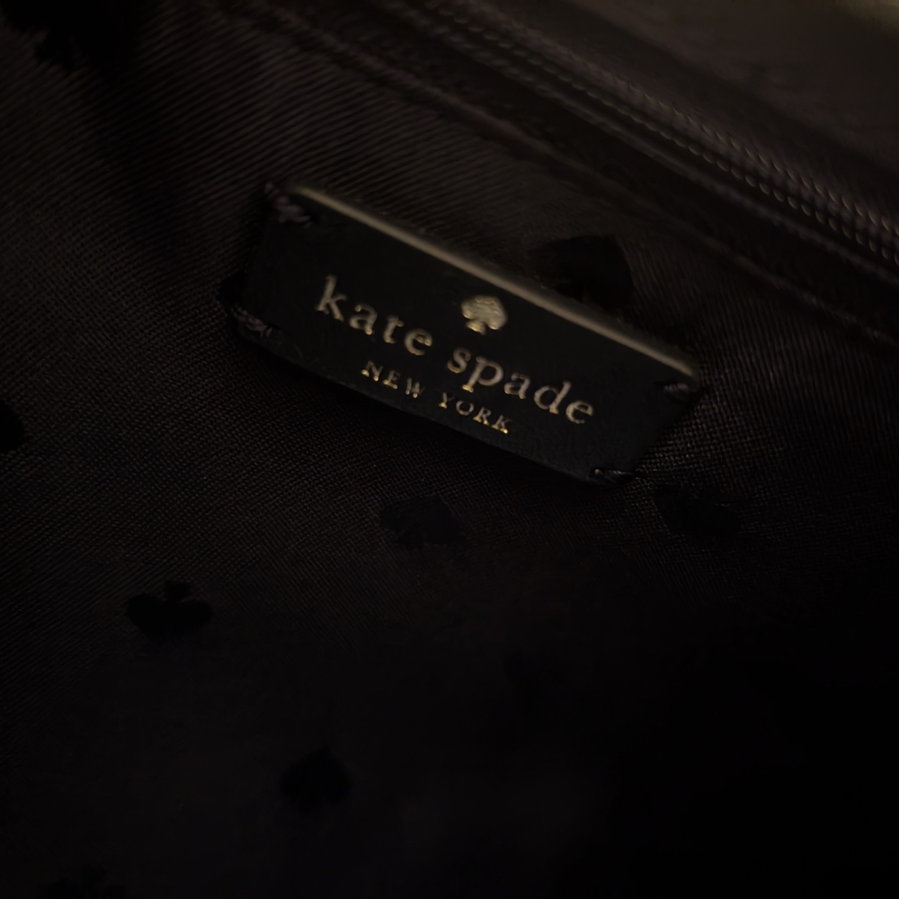Kate Spade Navy and Cream Plaid Crossbody Bag - Picture 8 of 8